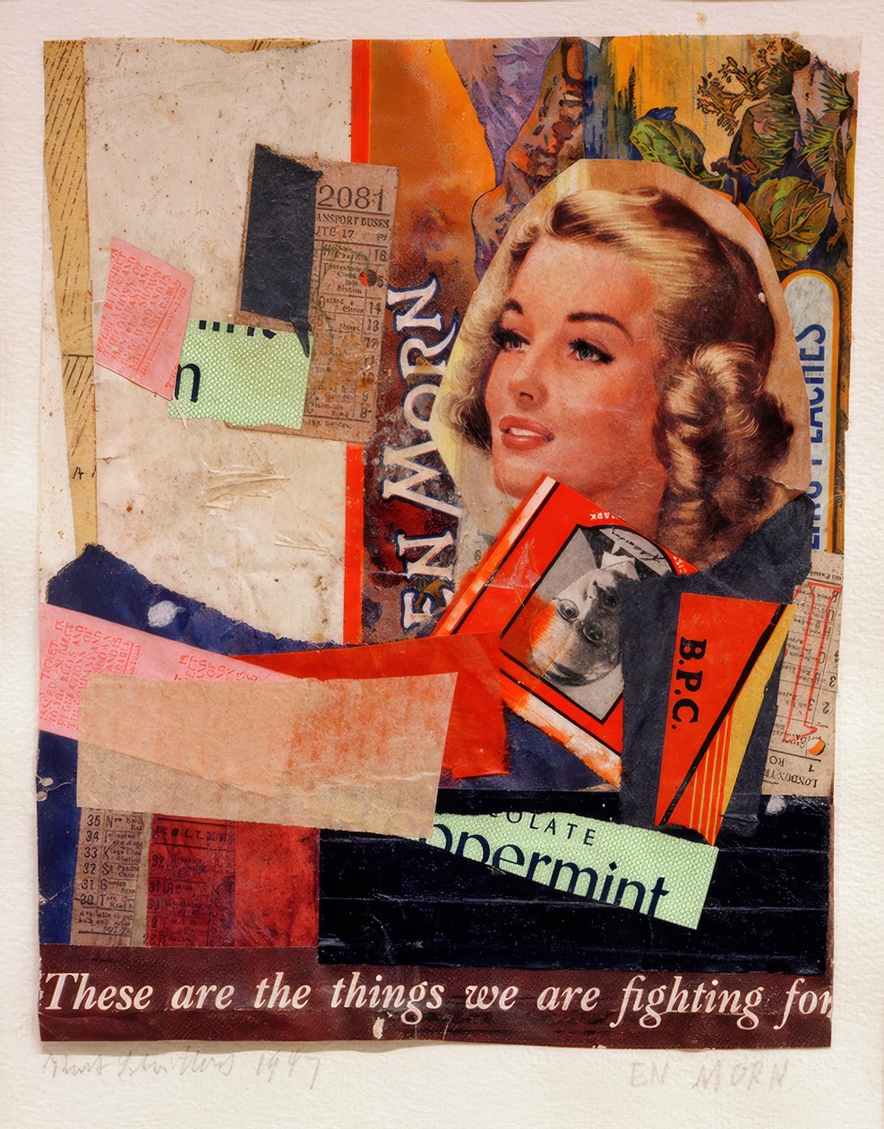 En Morn door Kurt Schwitters