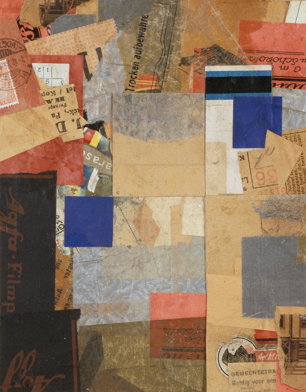 Fernspr. MZ 26,53, 1926 door Kurt Schwitters