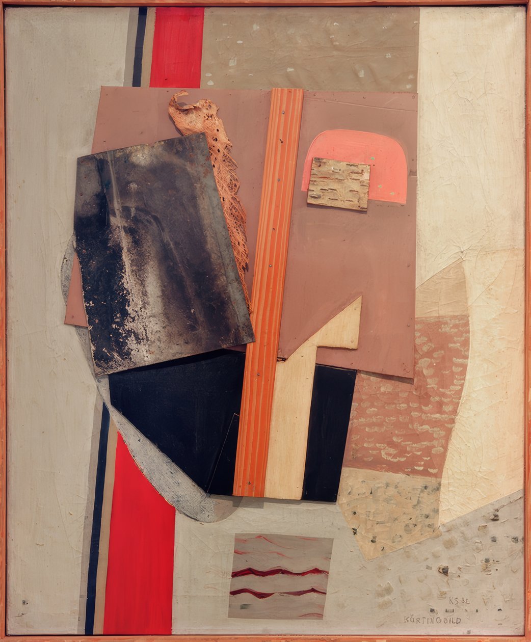 Körtingbeeld door Kurt Schwitters