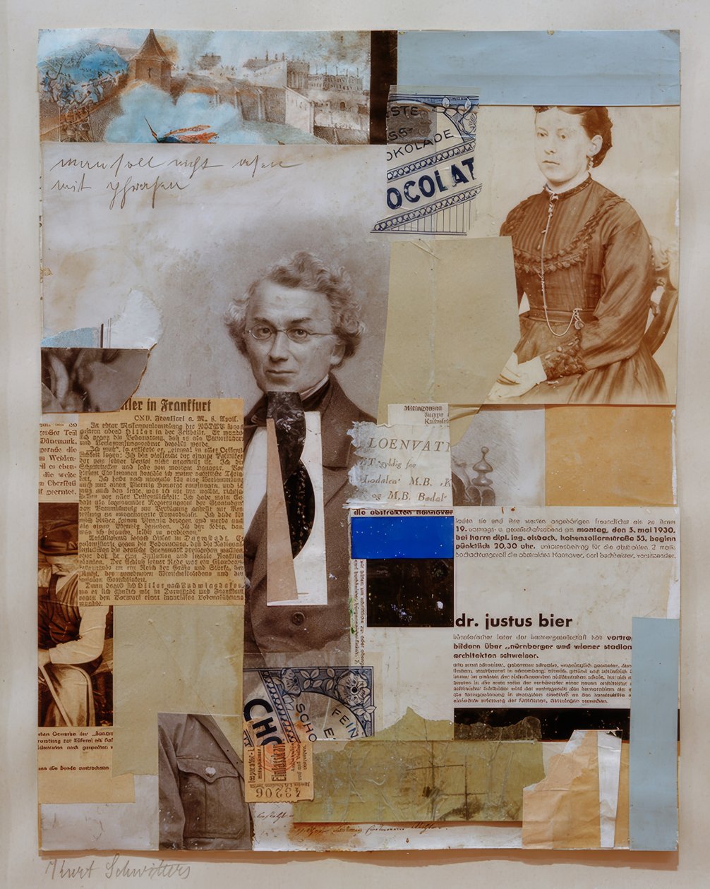 Men moet niet smijten met frasen door Kurt Schwitters