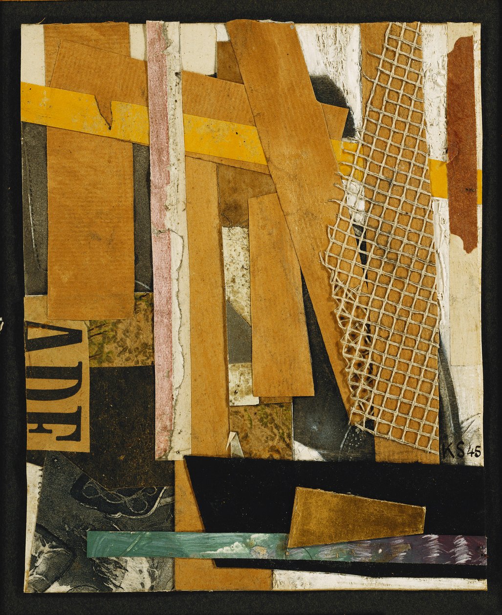 Merzbeeld door Kurt Schwitters