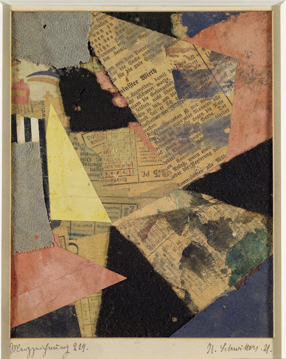 Merz-tekening 229 door Kurt Schwitters