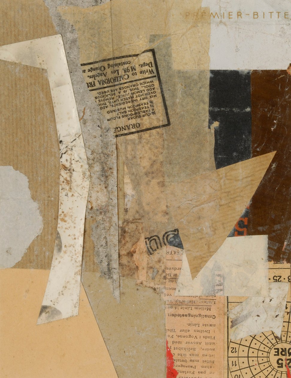 Mier Bitte, 1946 door Kurt Schwitters