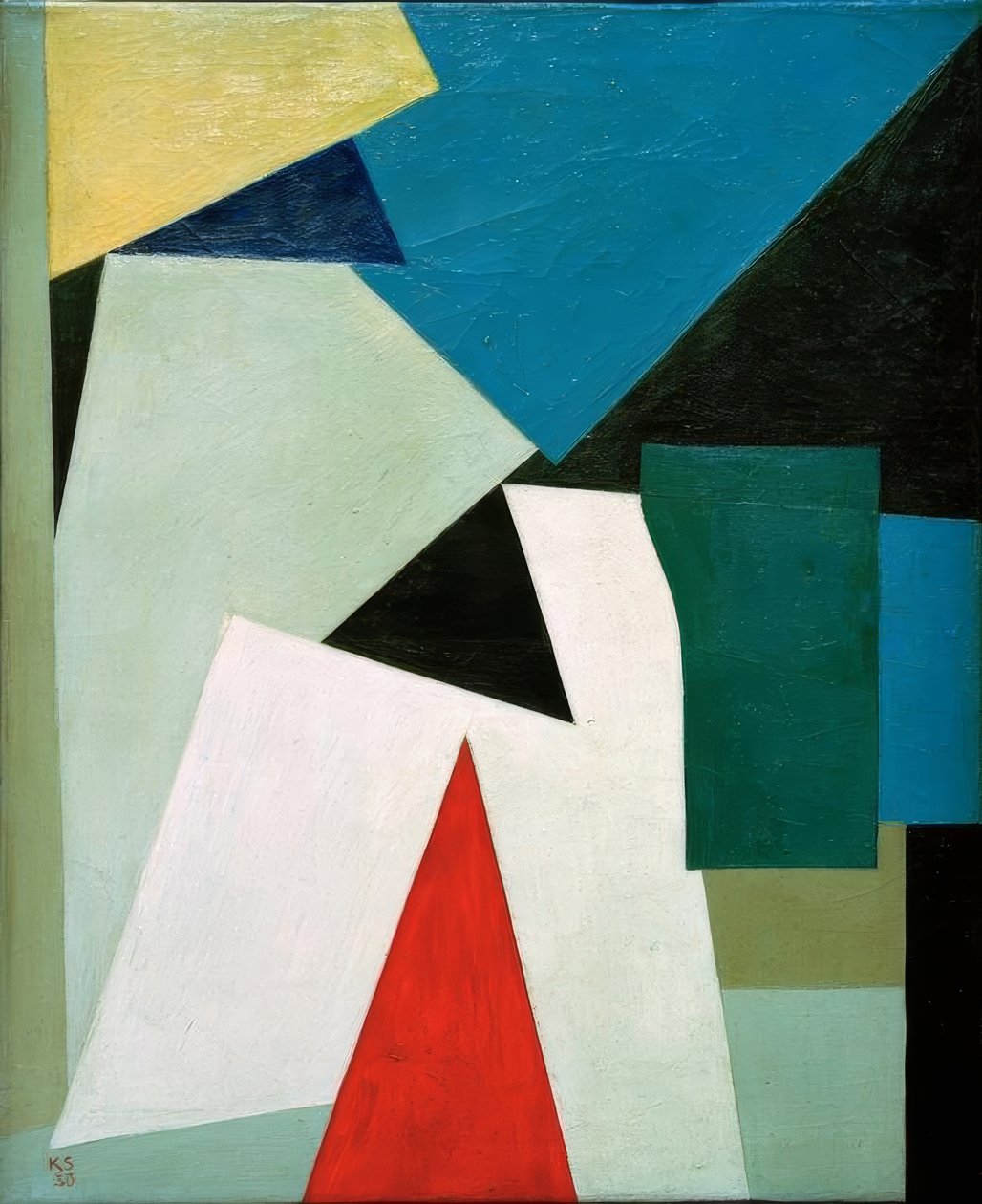 Motief: Verschuivingen door Kurt Schwitters