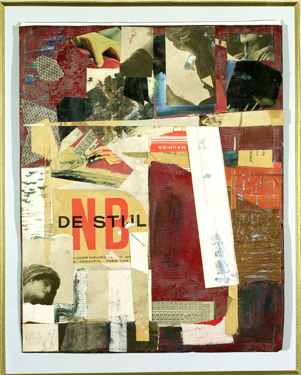 N.B., 1947 door Kurt Schwitters