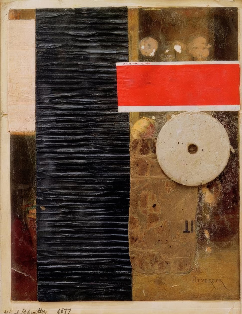 Zonder titel (Duverger) door Kurt Schwitters