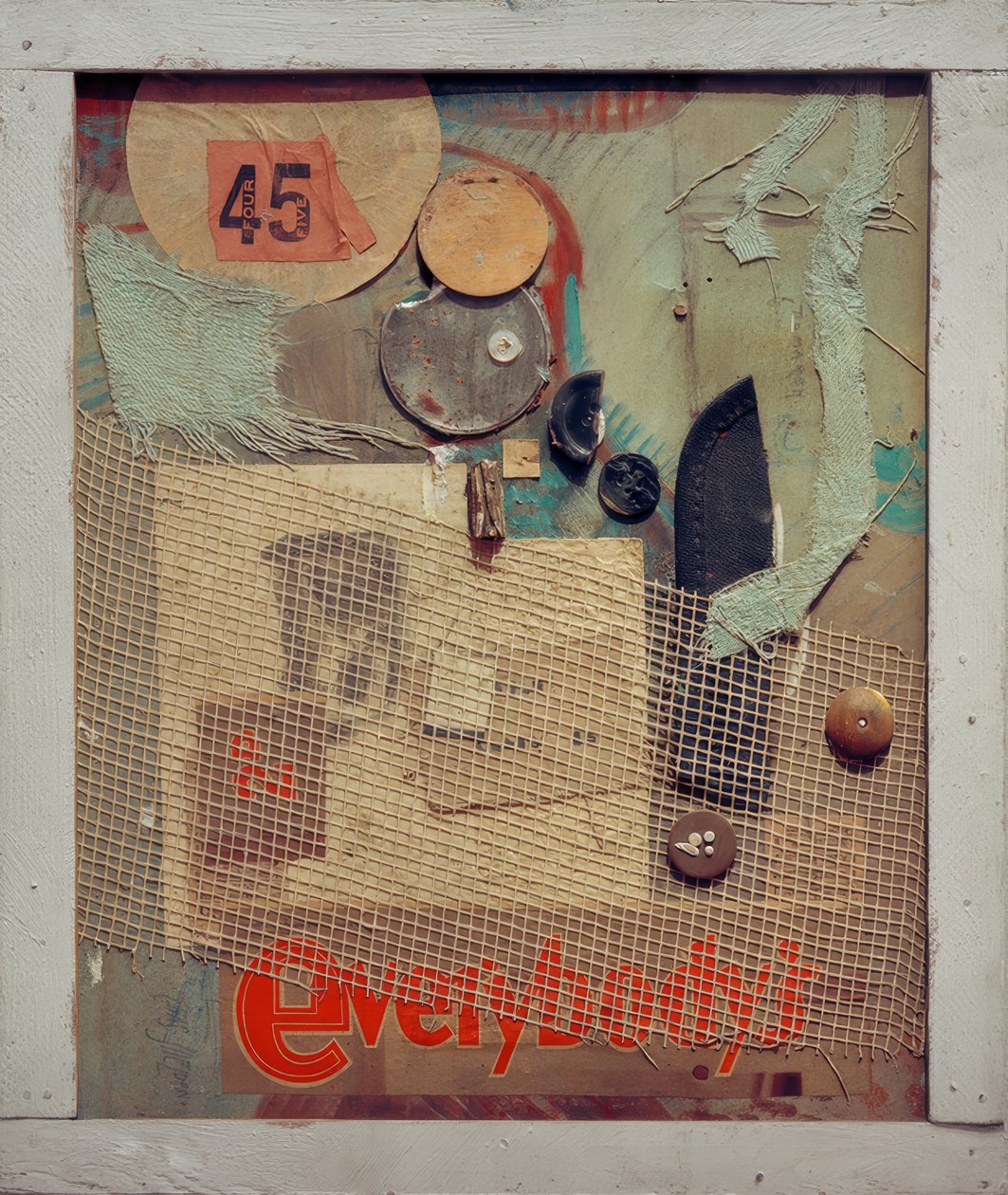 Zonder titel (Iedereen’s) door Kurt Schwitters