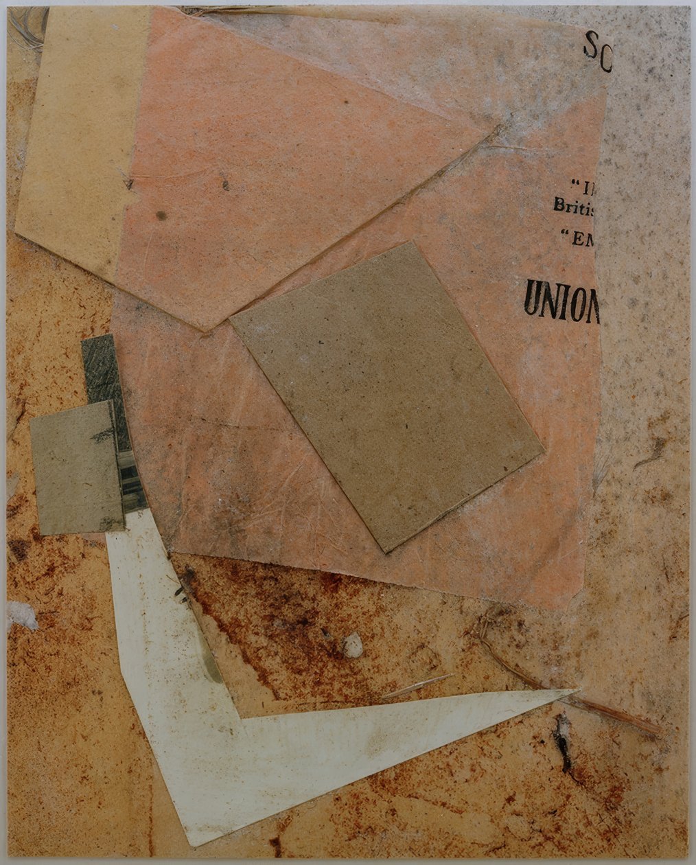 Zonder titel (Union) door Kurt Schwitters
