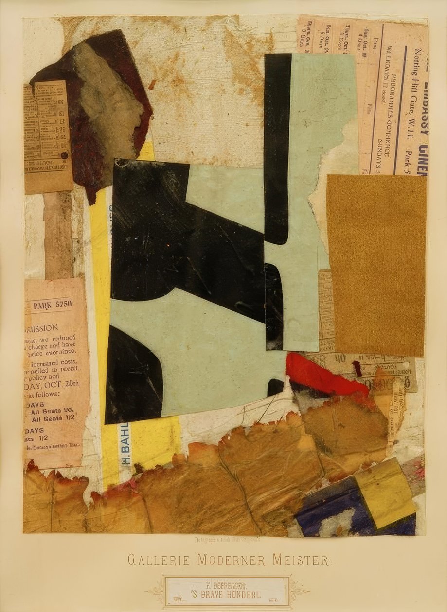 Het dappere hondje door Kurt Schwitters
