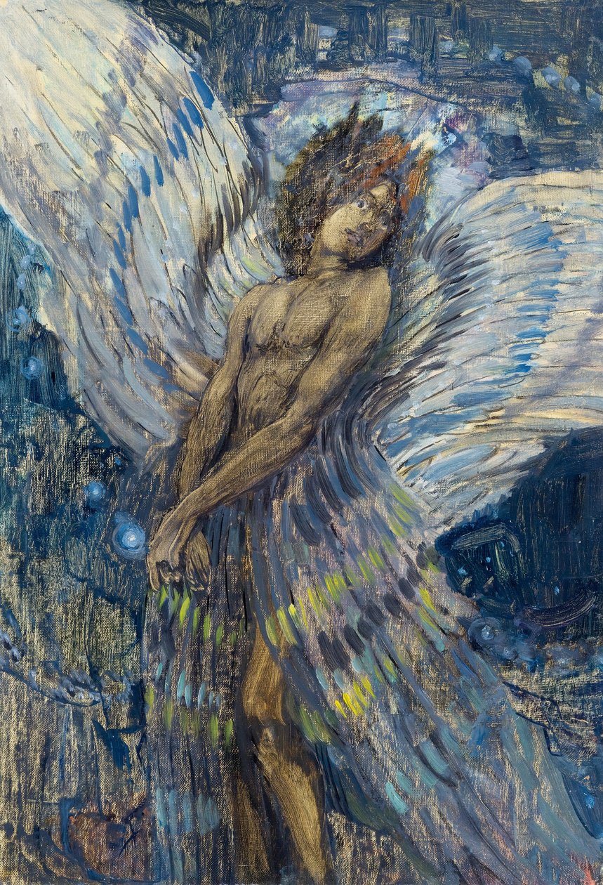 Demon, 1904 door Kuzma Sergeevich Petrov Vodkin