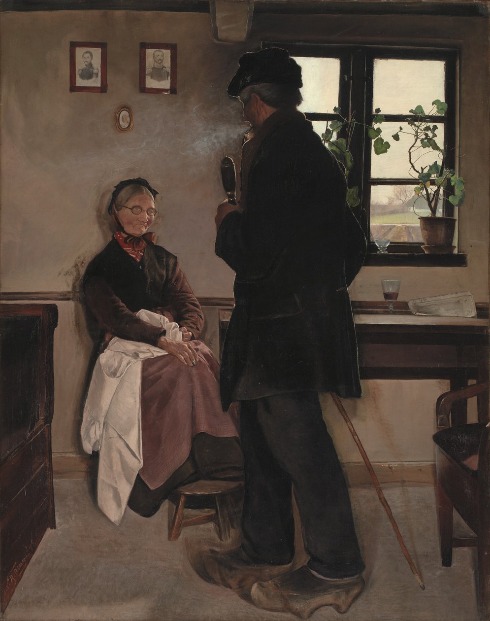Kleine boeren. Sealand door Laurits Andersen Ring