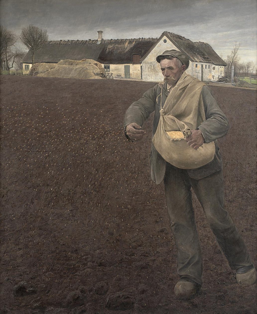 De zaaier door Laurits Andersen Ring