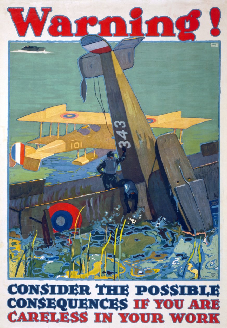 Waarschuwing!, 1917 door L.N. Britton