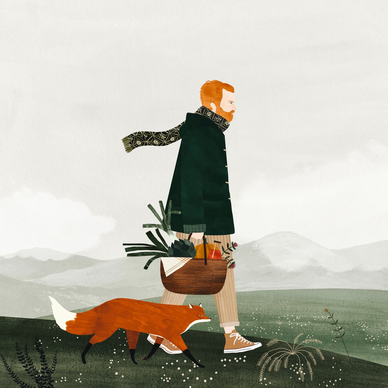 Twee vrienden, 2019 door Léa Le Pivert