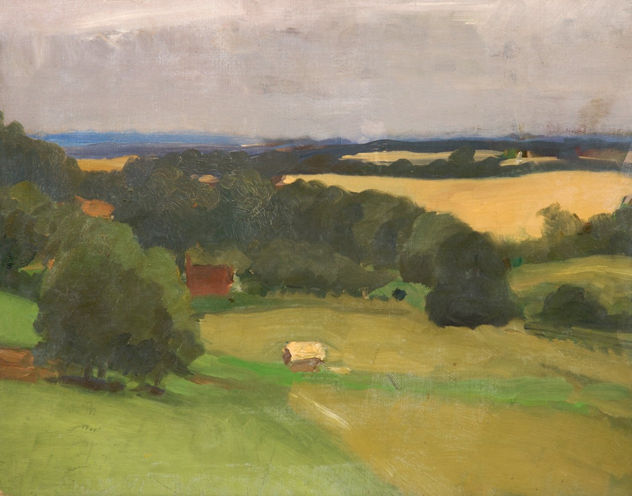 Landschap door Lady Gwendoline Churchill