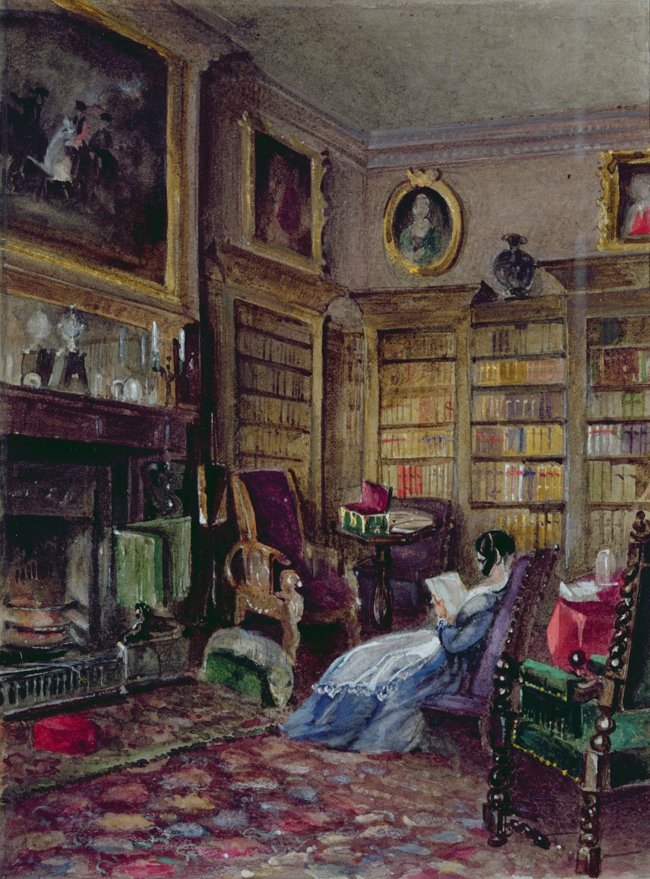 De bibliotheek, Piccadilly door Lady Honoria Cadogan