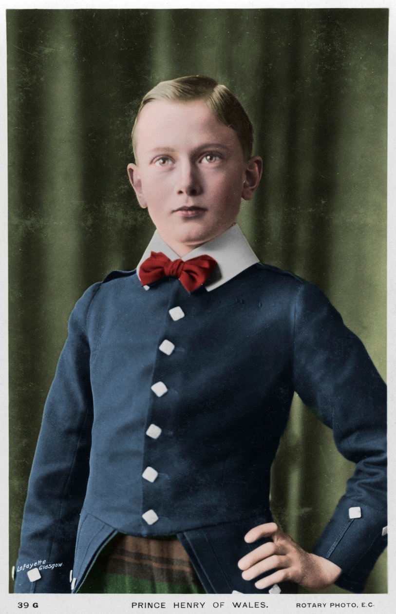 Prins Hendrik van Wales, c1905-c1909 door Lafayette