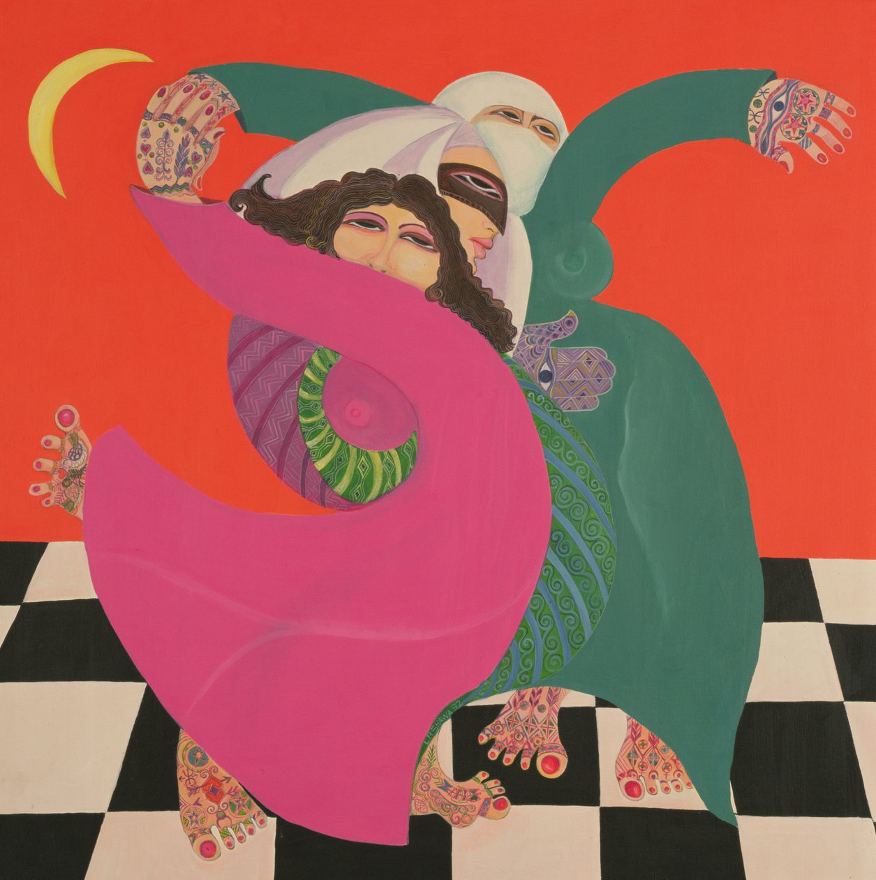 De Zar I, 1992 door Laila Shawa