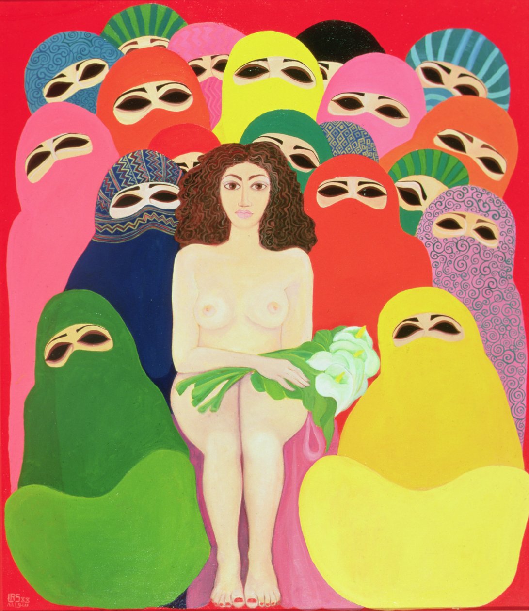 Bruid van Galilea door Laila (Contemporary Artist) Shawa