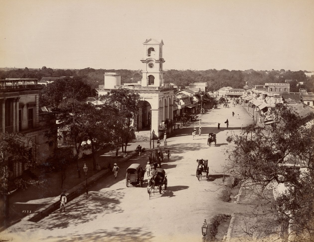 James Street, Secunderabad door Lala Deen Dayal