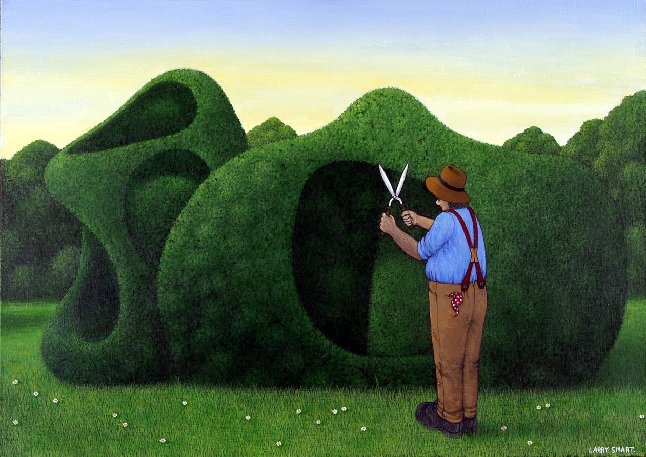 Moore Topiary door Larry Smart