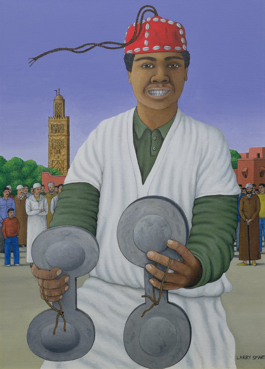 Achtervolgd door Gnawa, 1990 door Larry Smart
