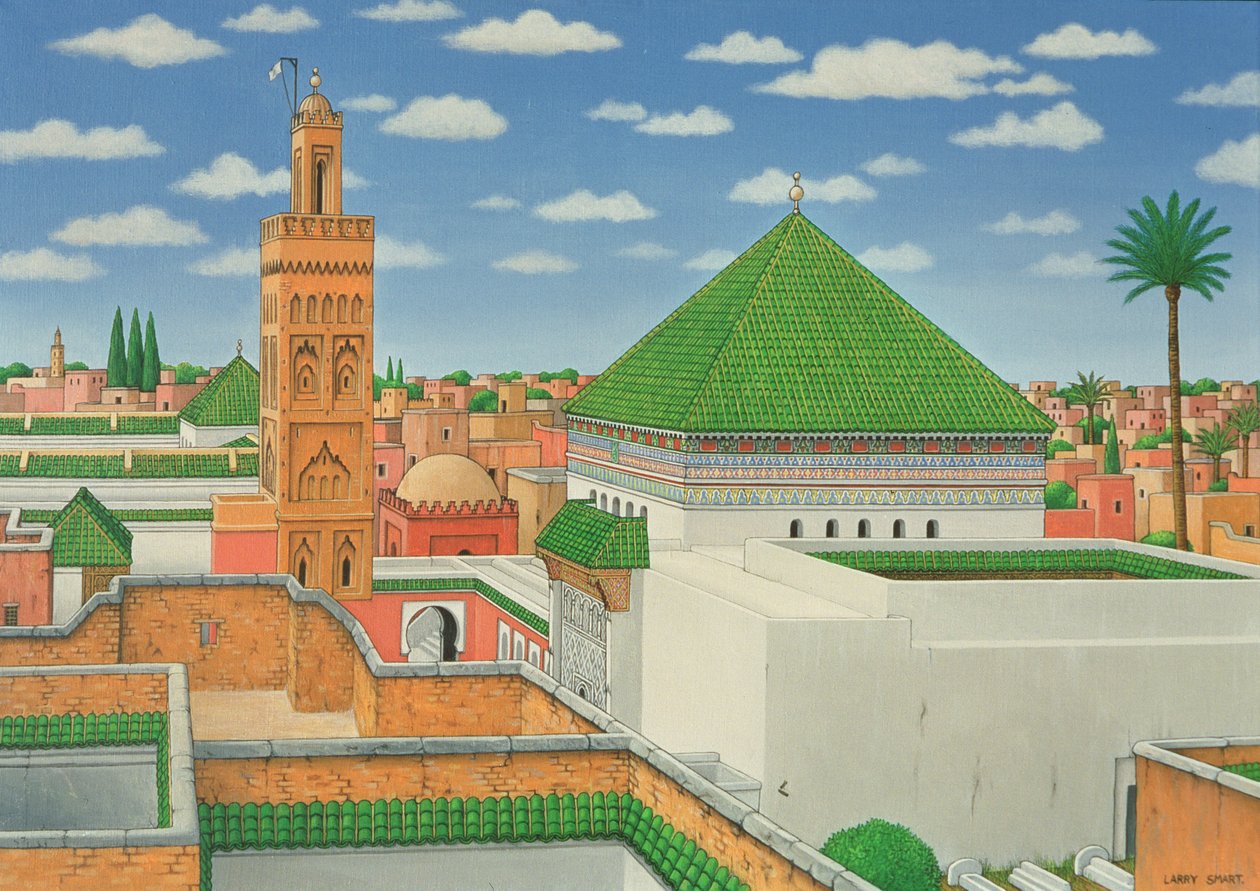 Daken, Marrakech, 1998 door Larry Smart