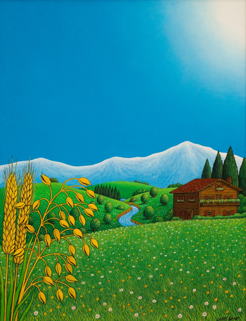 Zwitserse muesli, 1996 door Larry Smart