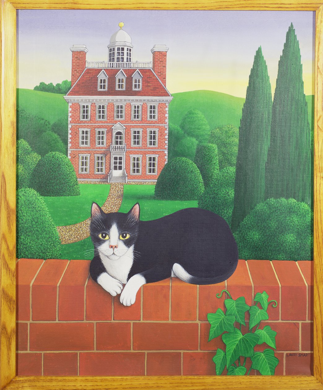 De Kat op de Muur door Larry Smart