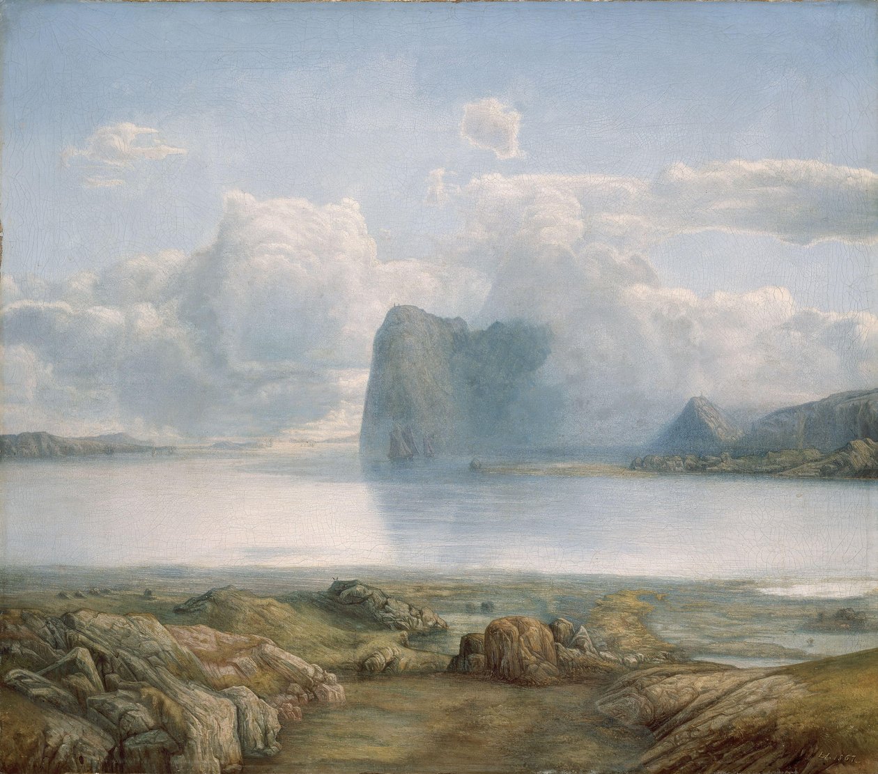 Eiland Borgoya door Lars Hertervig