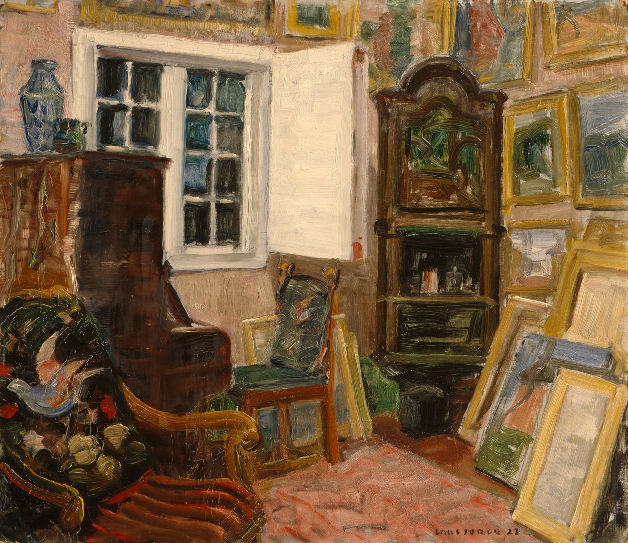 Atelierinterieur door Lars Jorde