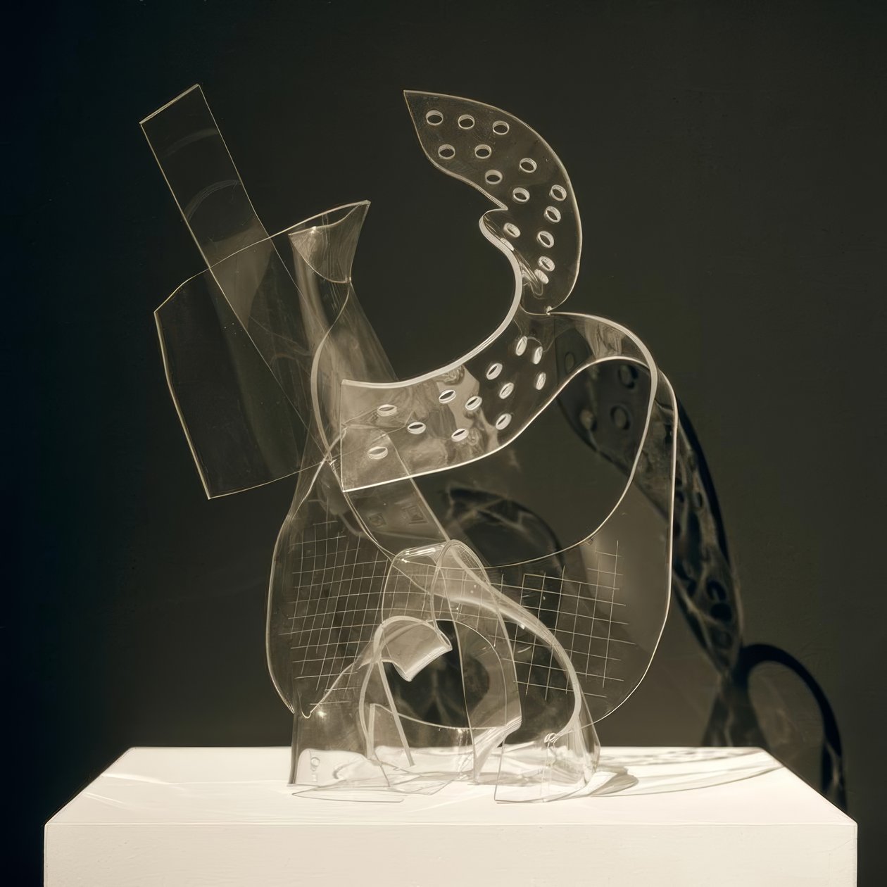L.Moholy-Nagy, Spiraal / Plexiglassculptuur (Repliek) door Laszlo Moholy Nagy