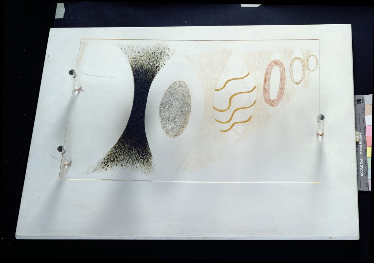 De ovalen, 1945 door Laszlo Moholy Nagy