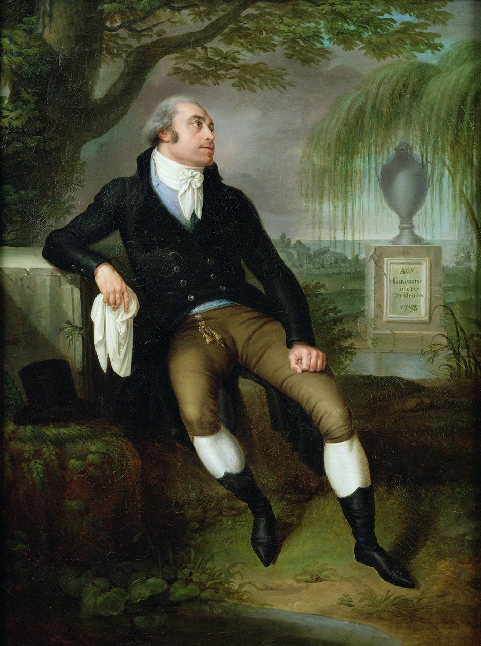 Hulde aan de Girondijnen, 1793 door Laurent Blanchard