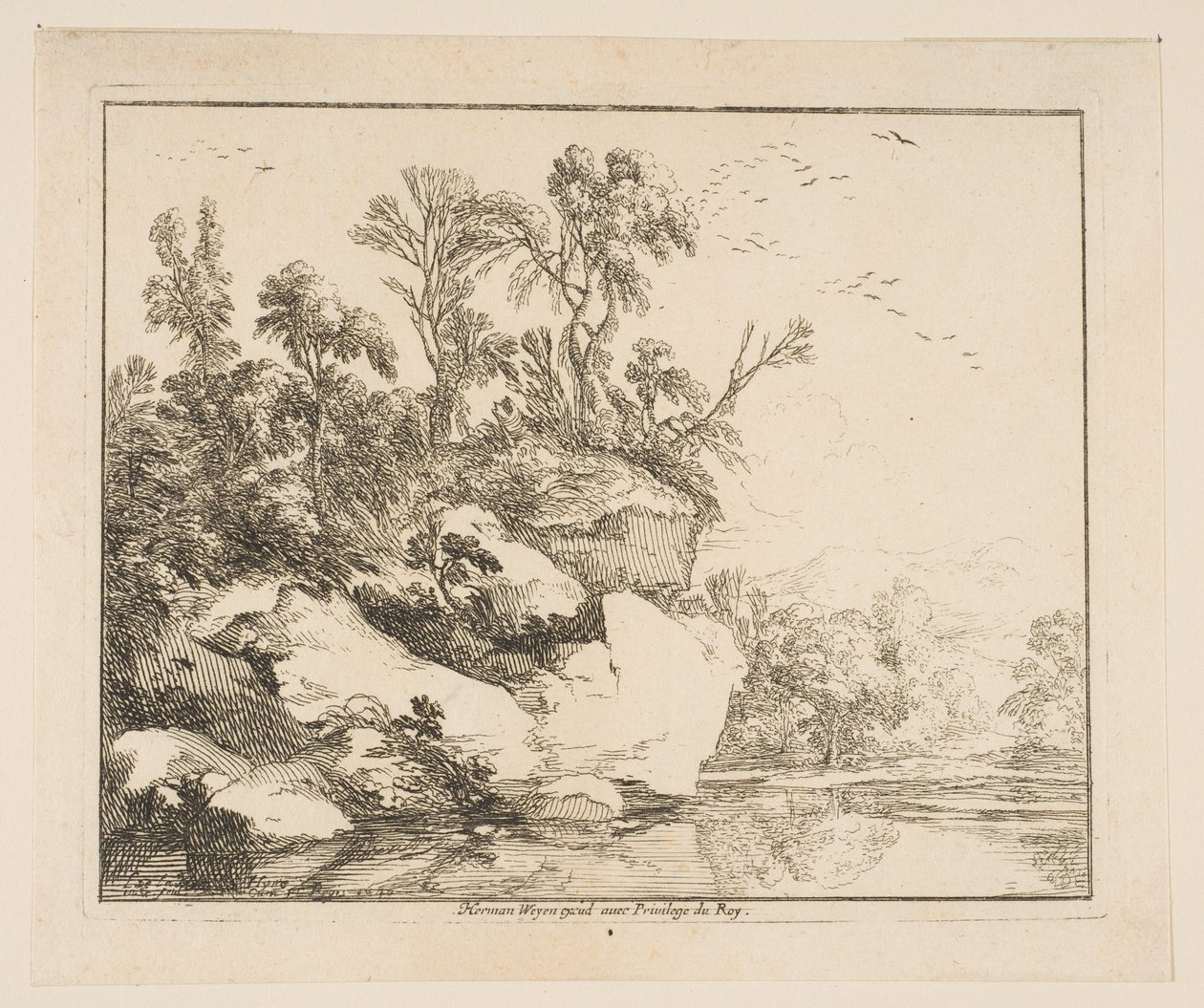 De Bedekte Rotsen, 1640 door Laurent de la Hyre