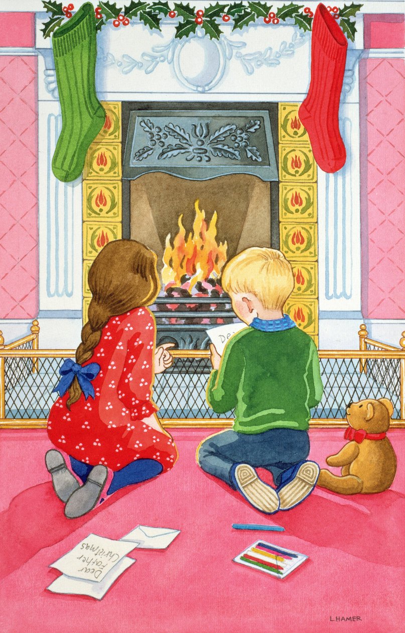 Brief aan de Kerstman door Lavinia Hamer