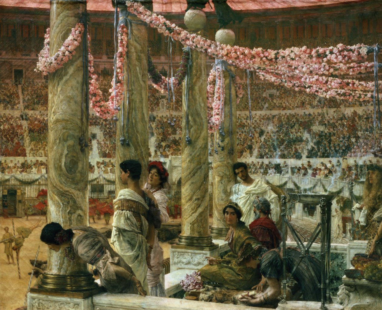 Caracalla en Geta, 1907 door Lawrence Alma Tadema