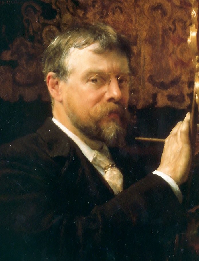 Zelfportret door Lawrence Alma Tadema