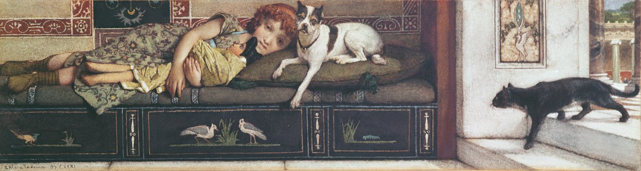 Goede Vrienden door Lawrence Alma Tadema