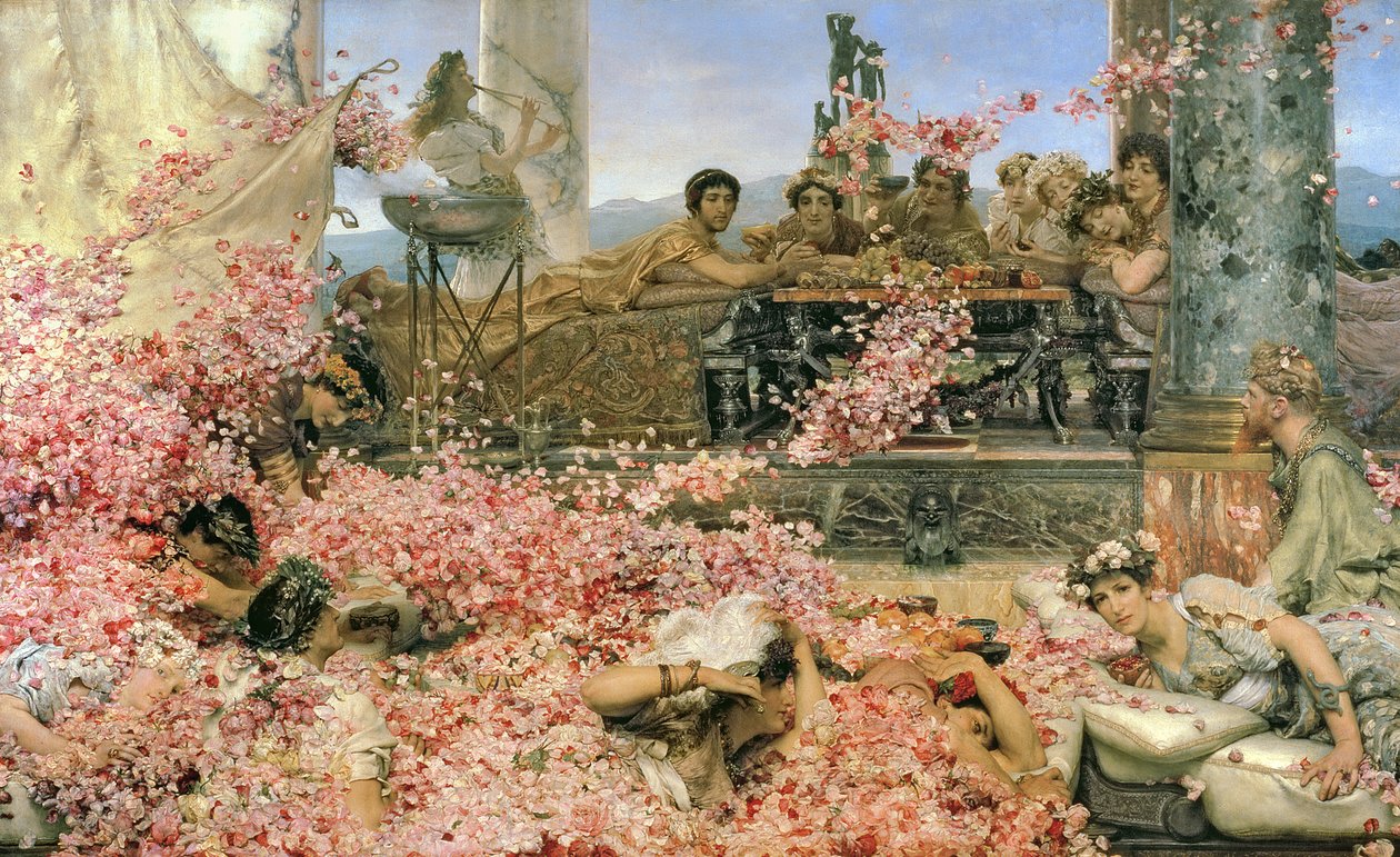 Rozen van Heliogabalus, 1888 door Lawrence Alma Tadema