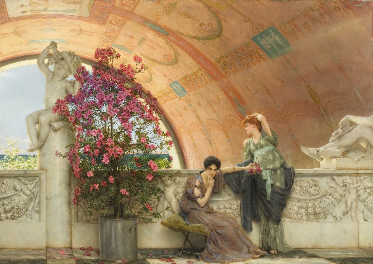 Onbewuste Rivalen door Lawrence Alma Tadema