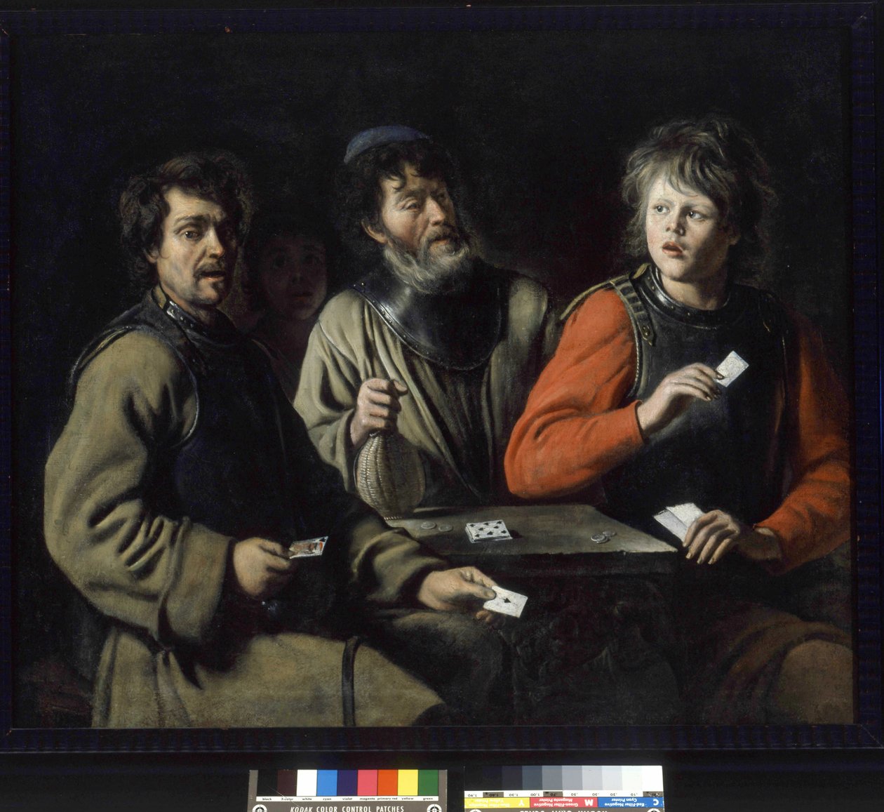Kaartspelers door Le Nain Brothers