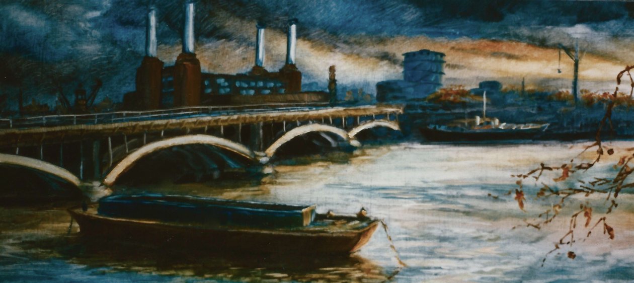 Thames Lichterboot, 2000 door Lee Campbell