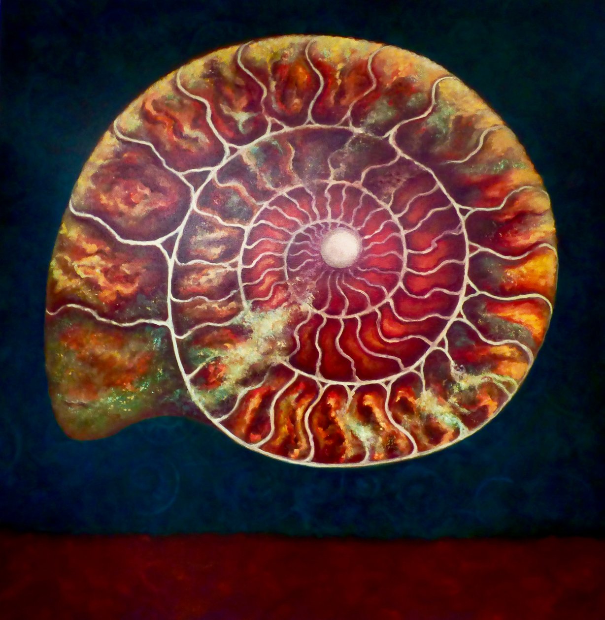 Ammoniet, Doreé et Verte, 2022 door Lee Campbell