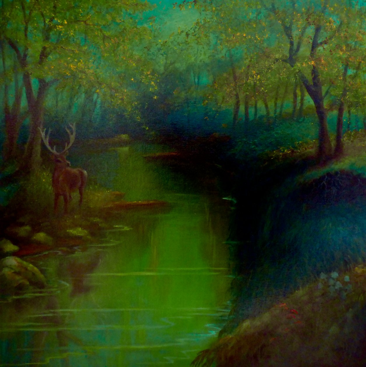 Forêt Tranquille, 2020 door Lee Campbell