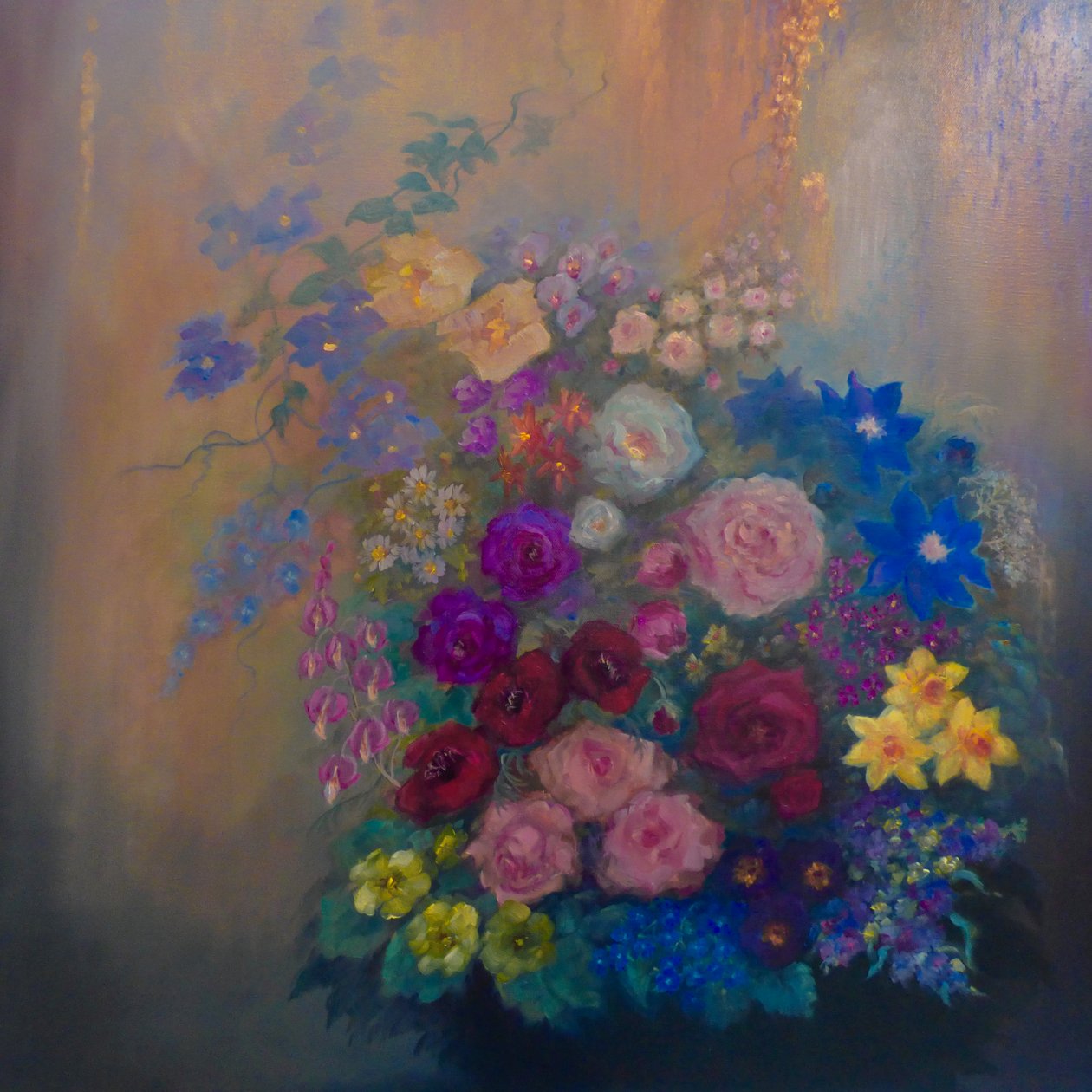 Geest van Bloemen I door Lee Campbell