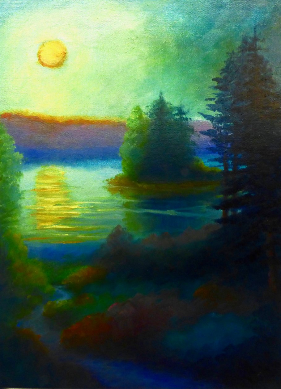 Winterlicht door Lee Campbell