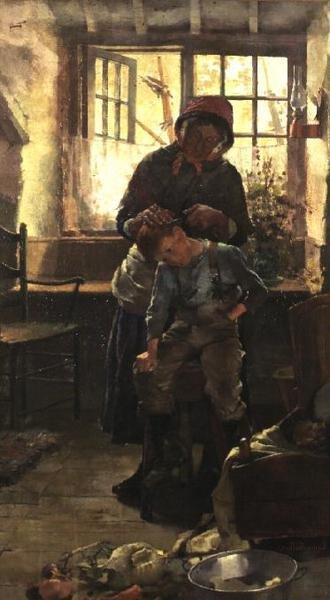 Dame Trimmer, c.1886 door Leghe Suthers