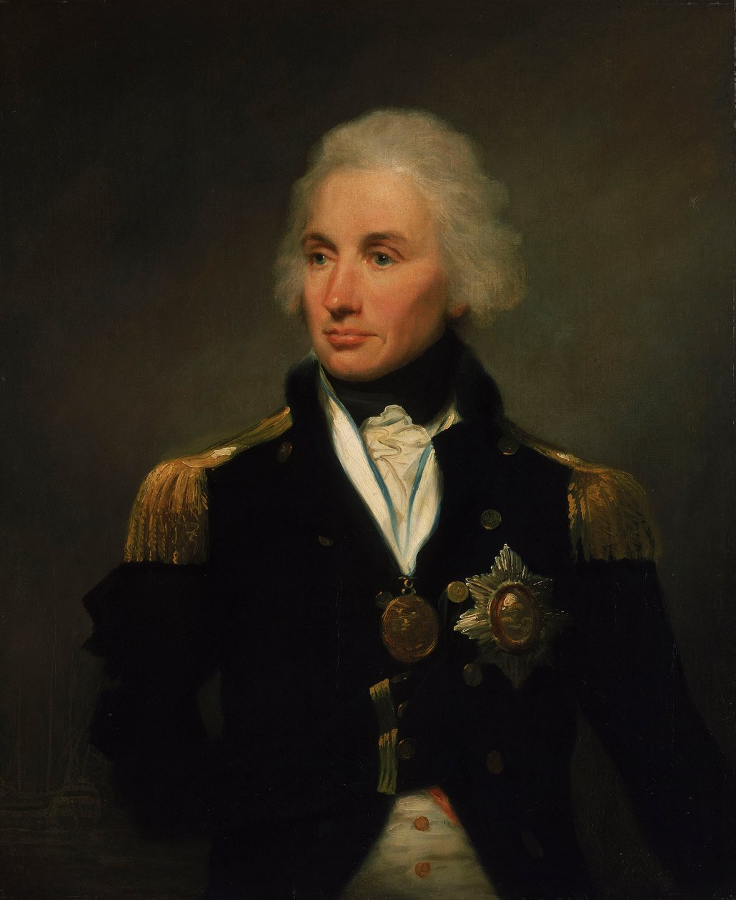 Vice-admiraal Horatio Nelson door Lemuel Francis Abbott