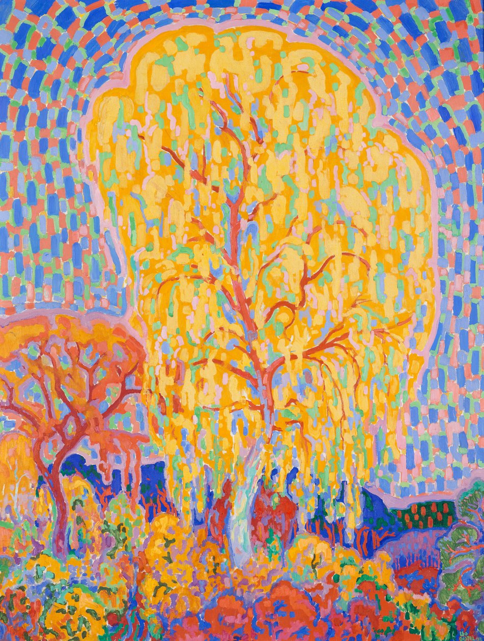 Herfstboom door Leo Gestel